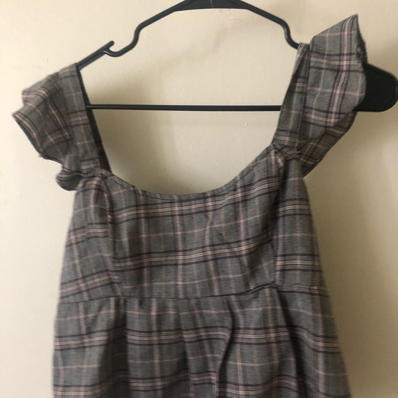 Check pattern crop top - Picture 2 of 4